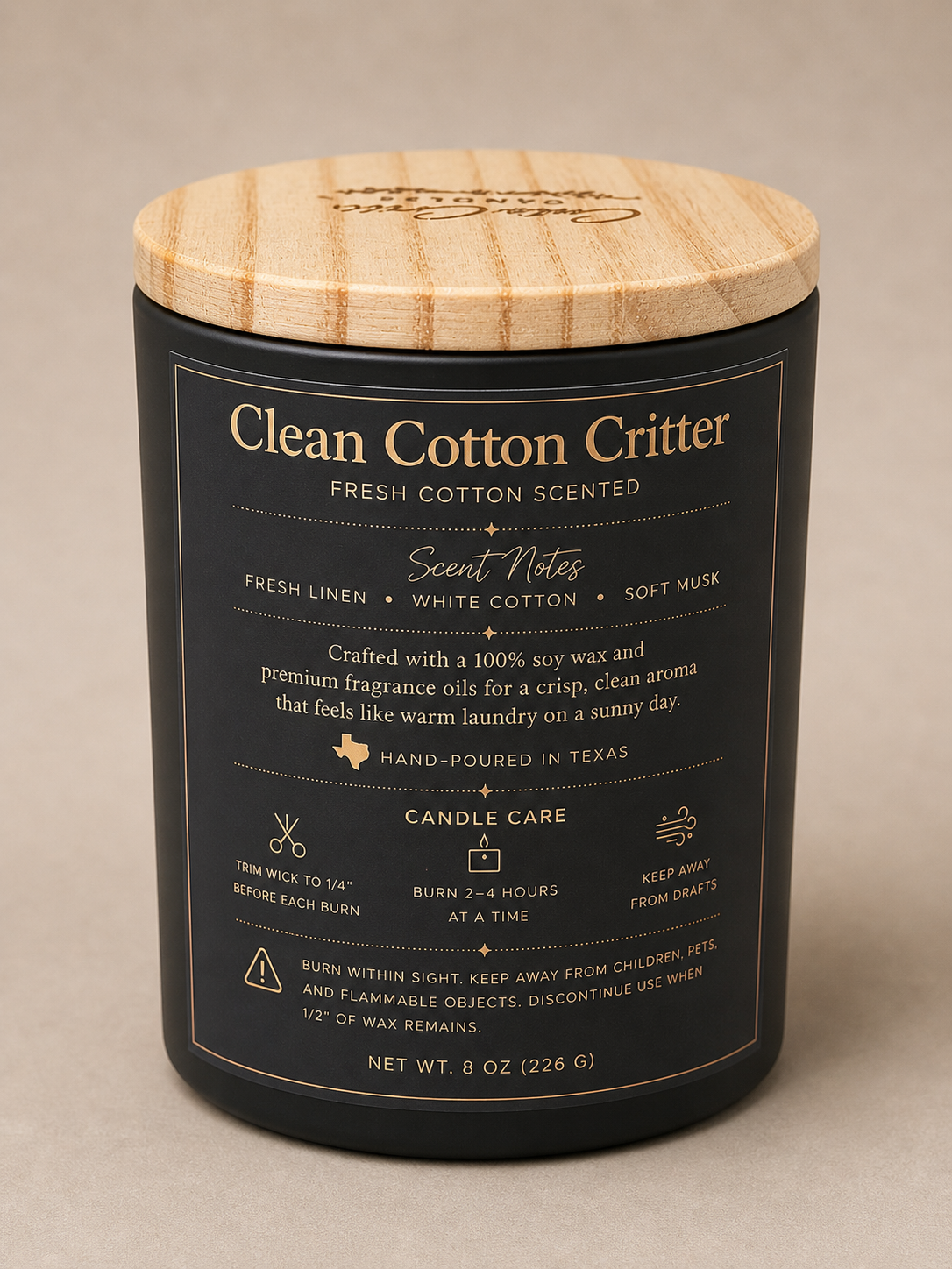 Clean Cotton Critter