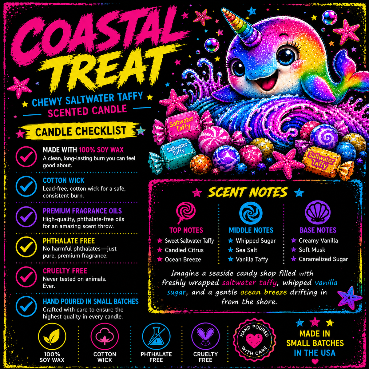 Coastal Treat - Saltwater Taffy