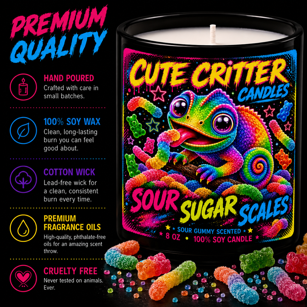 Sour Sugar Scales - Sour Gummy