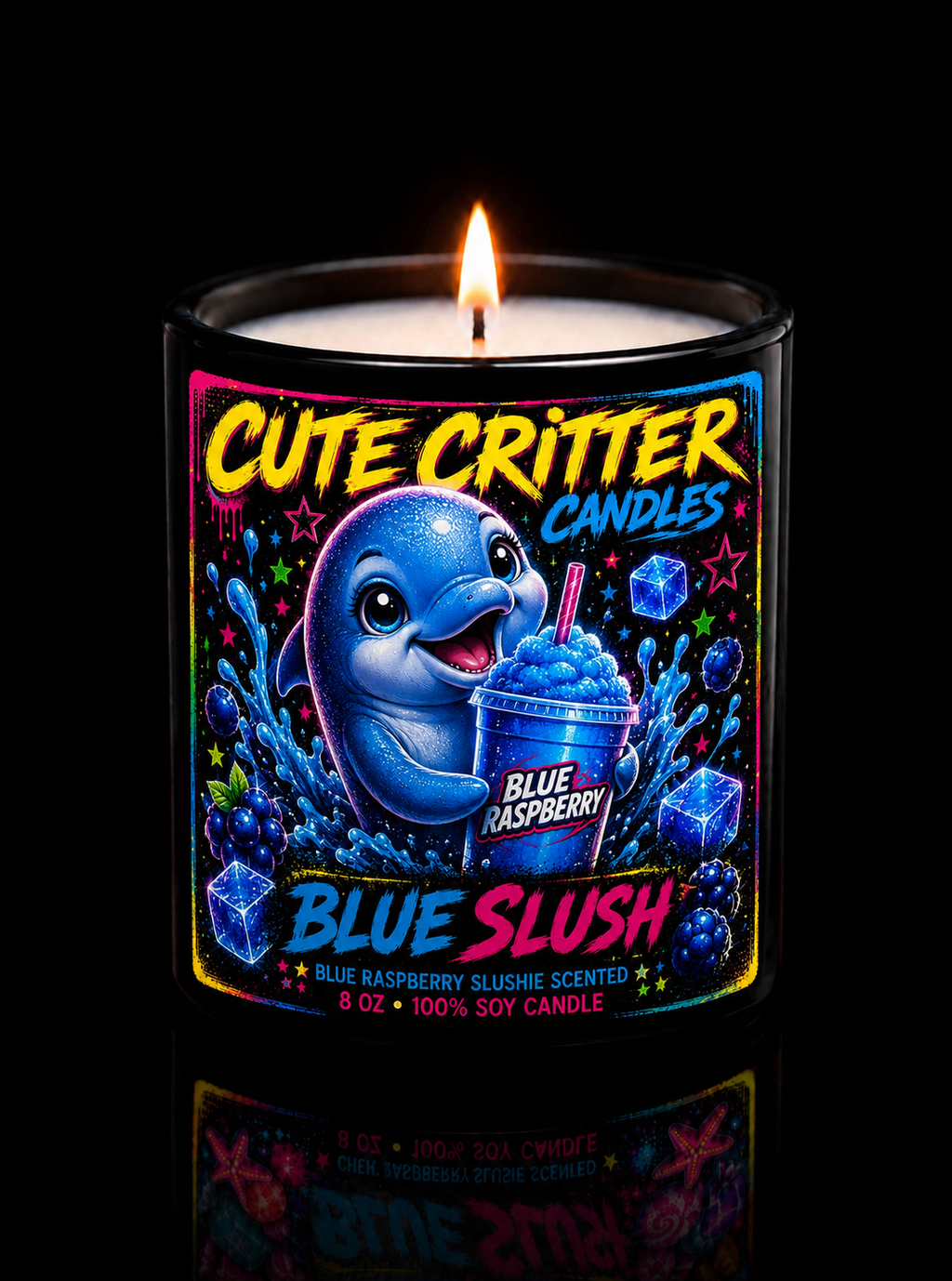 Blue Slush - Blue Raspberry Slushie