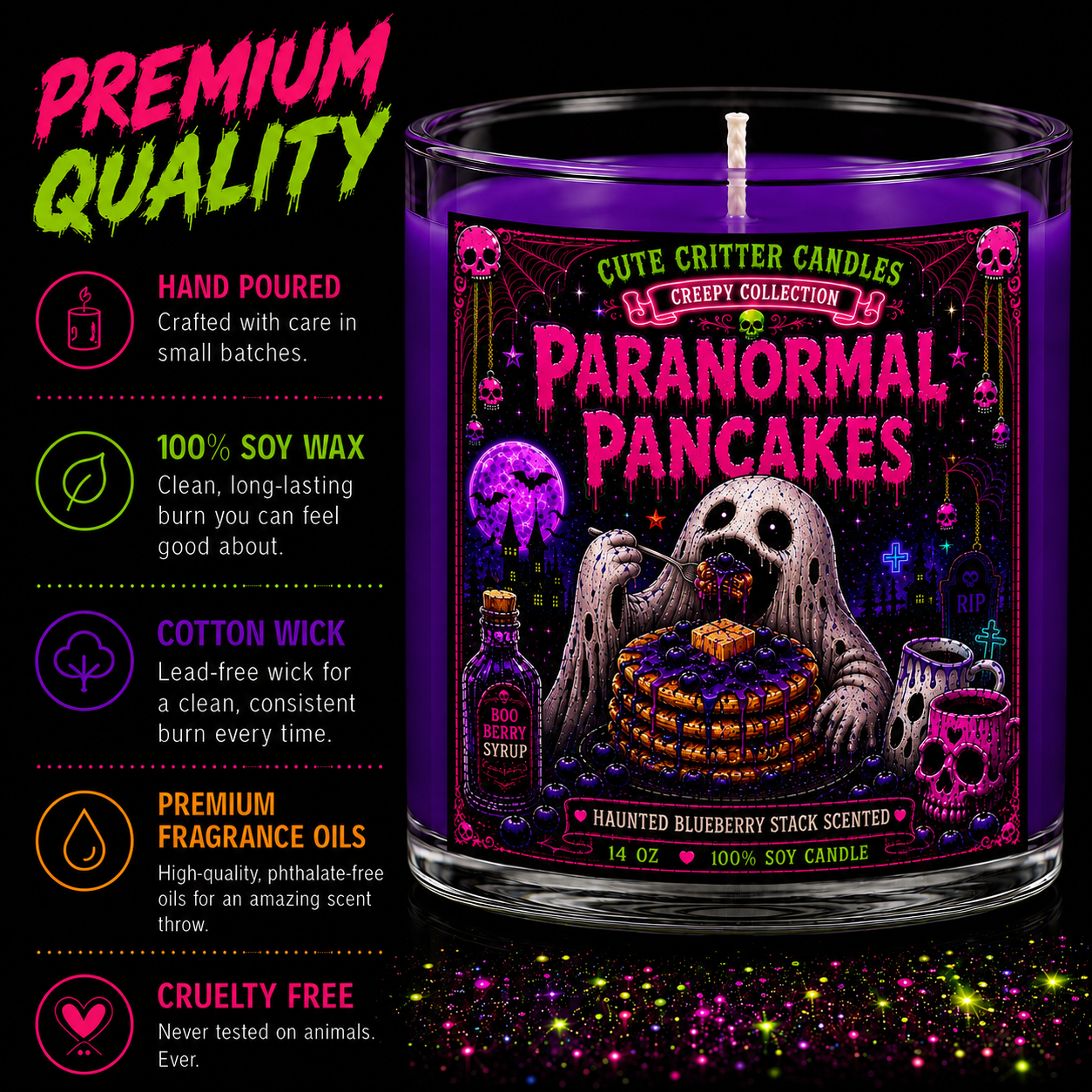 Paranormal Pancakes - Blueberry Pancake