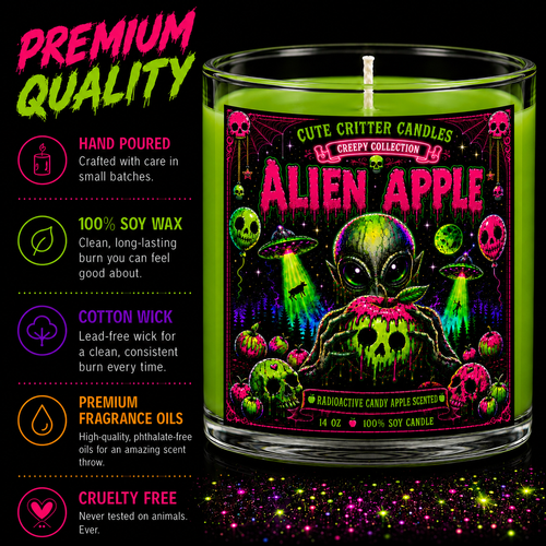 Alien Apple - Green Candy Apple