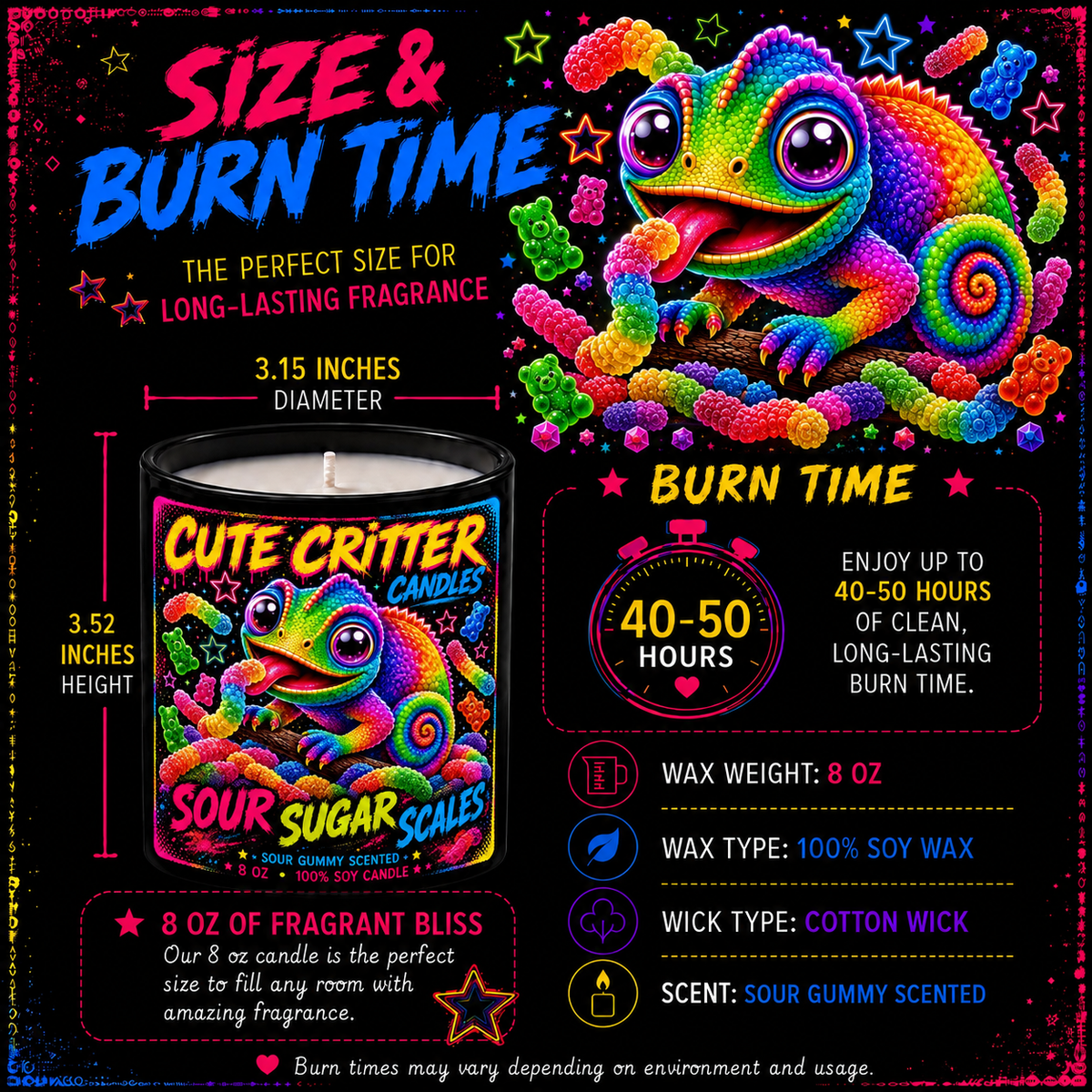 Sour Sugar Scales - Sour Gummy