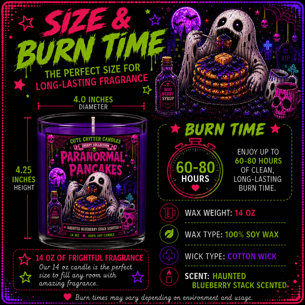 Paranormal Pancakes - Blueberry Pancake