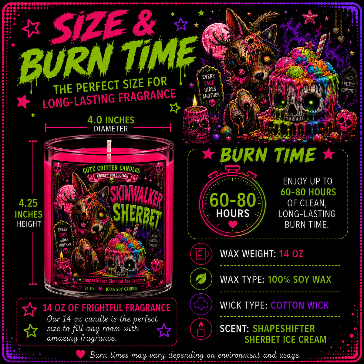 Skinwalker Sherbet - Sherbet Ice Cream