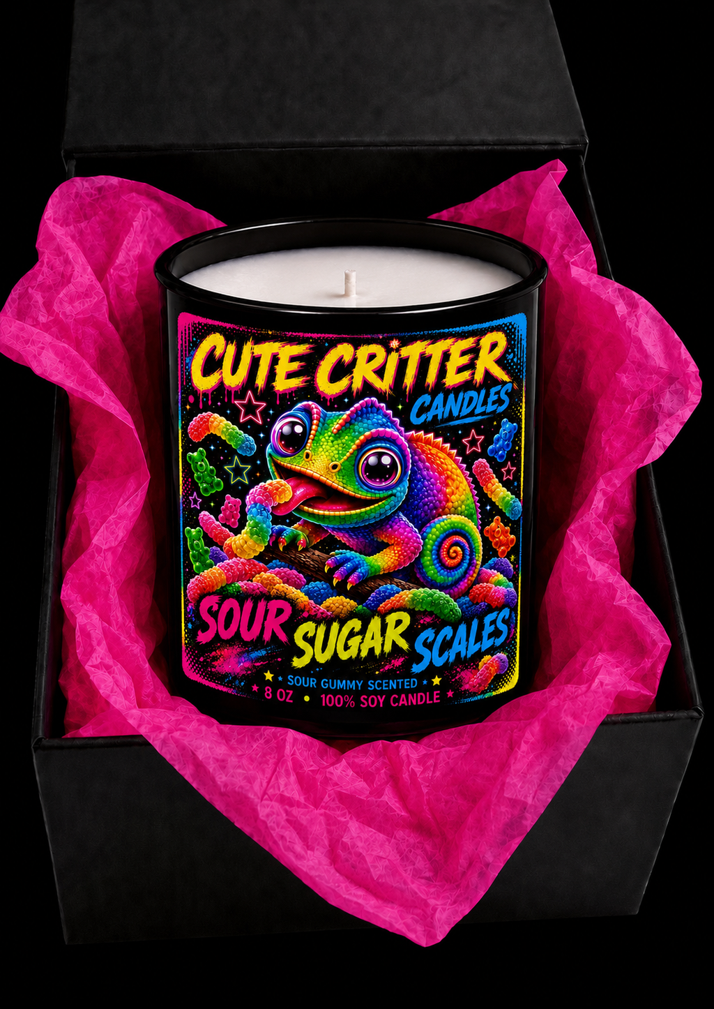 Sour Sugar Scales - Sour Gummy