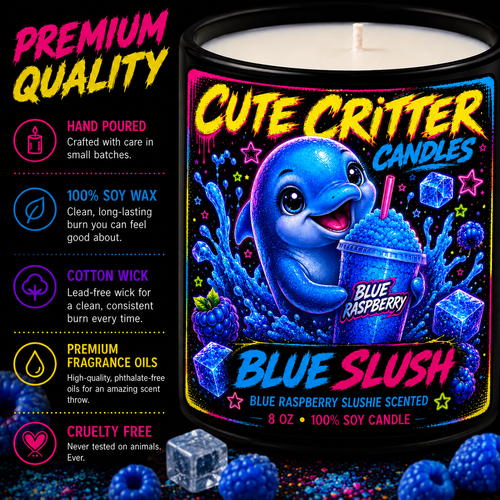 Blue Slush - Blue Raspberry Slushie