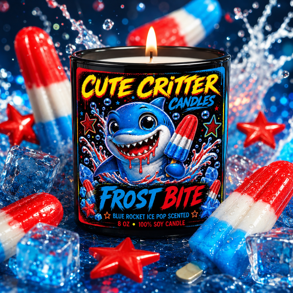 Frost Bite - Blue Rocket Ice Pop