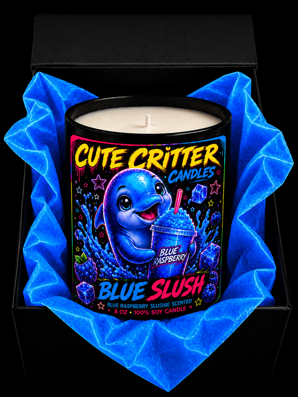 Blue Slush - Blue Raspberry Slushie