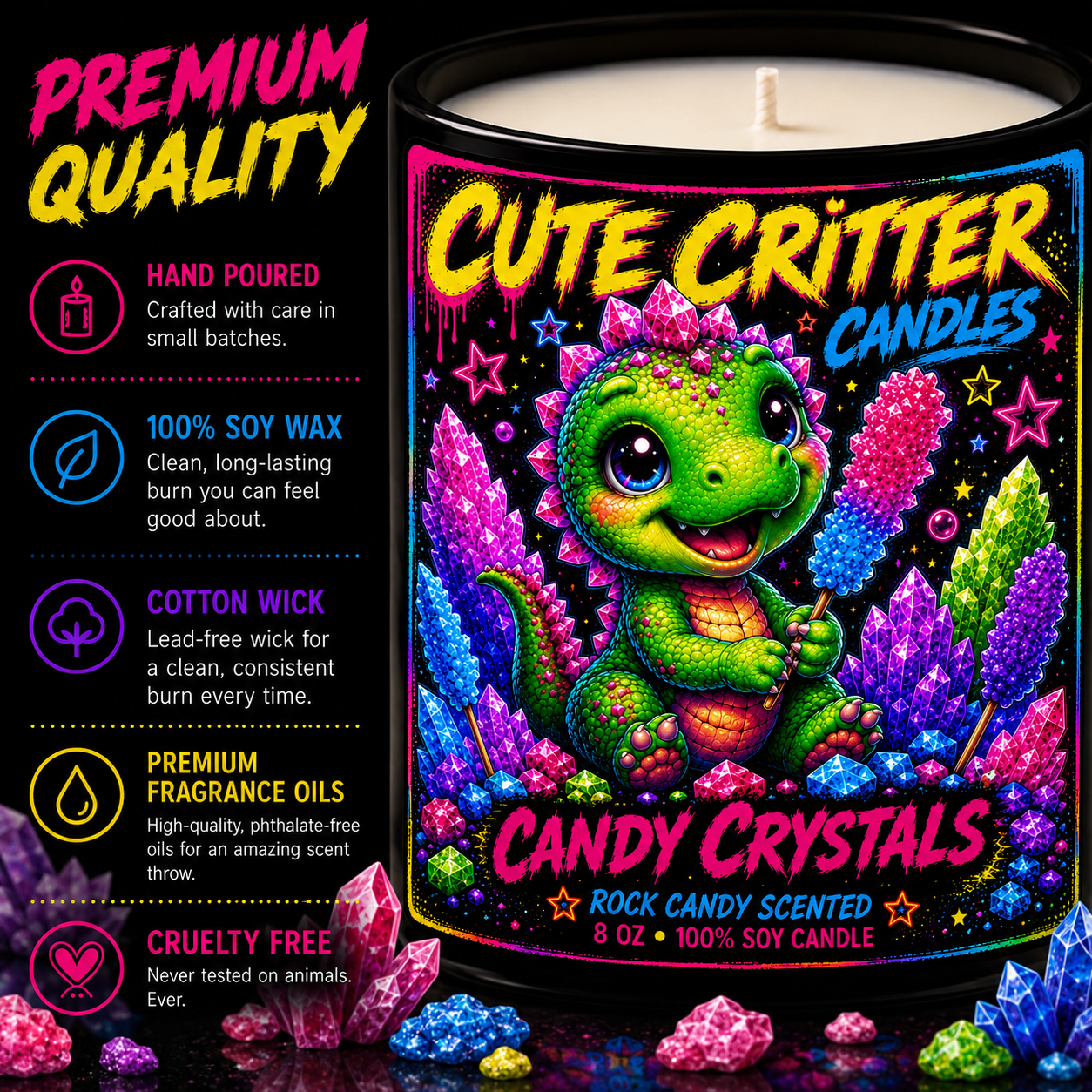 Candy Crystals - Rock Candy