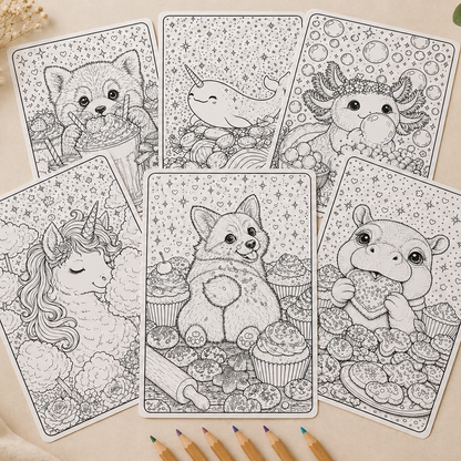 Critter Coloring Sheets