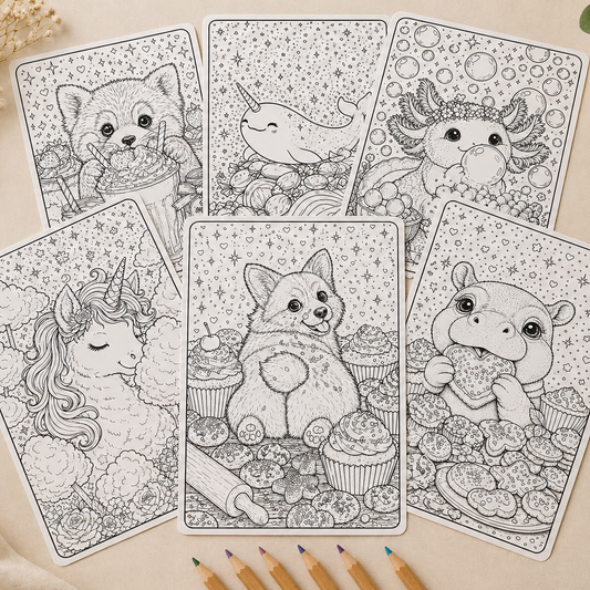 Critter Coloring Sheets
