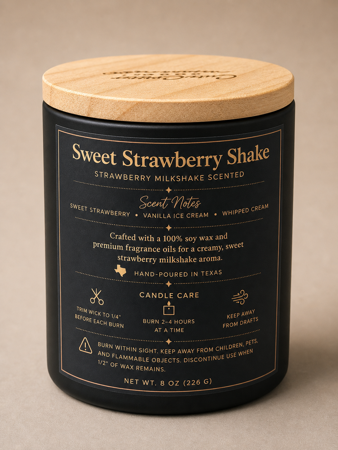 Sweet Strawberry Shake