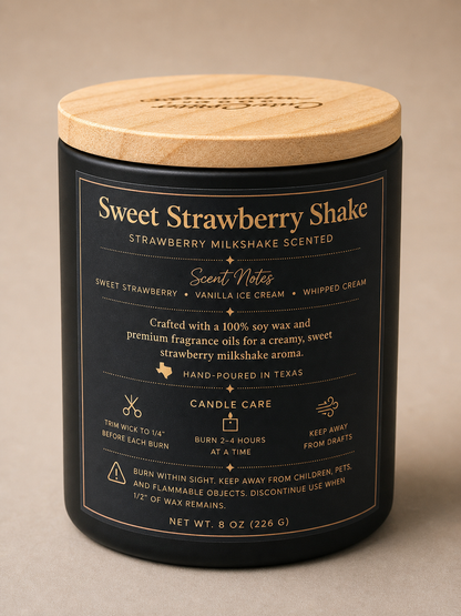 Sweet Strawberry Shake