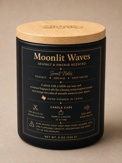Moonlit Waves