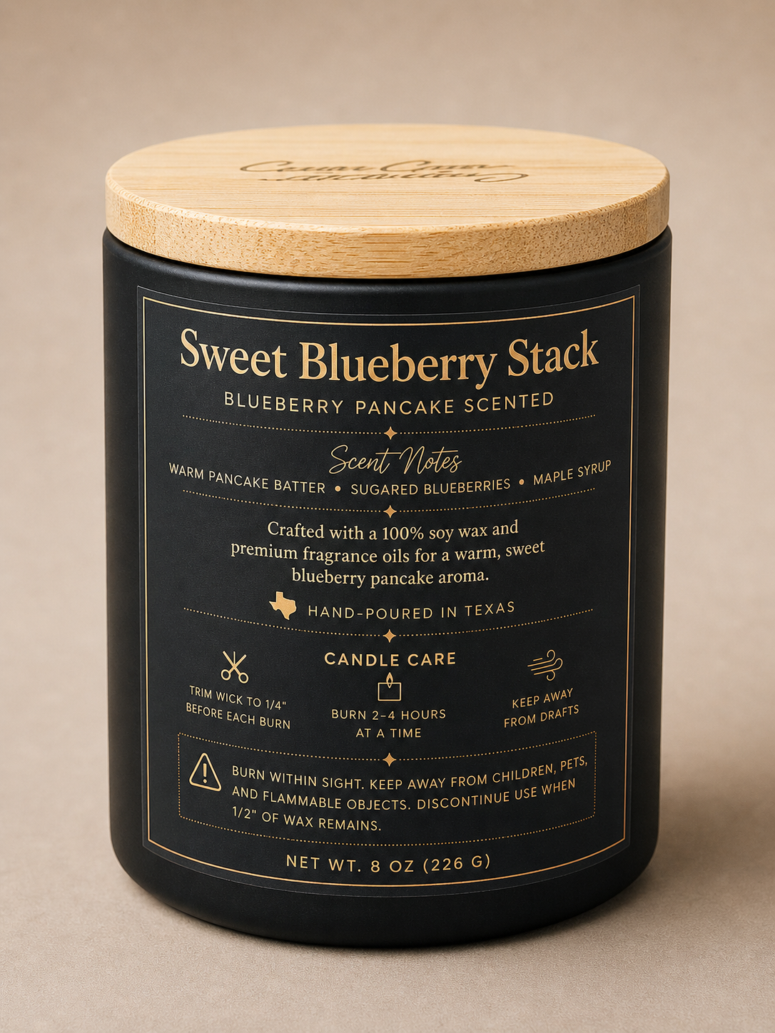 Sweet Blueberry Stack