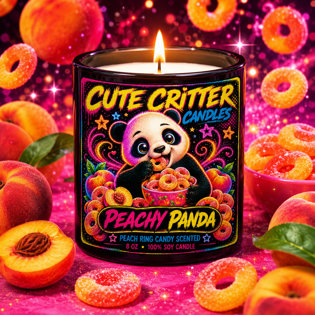 Peachy Panda - Peach Ring Candy