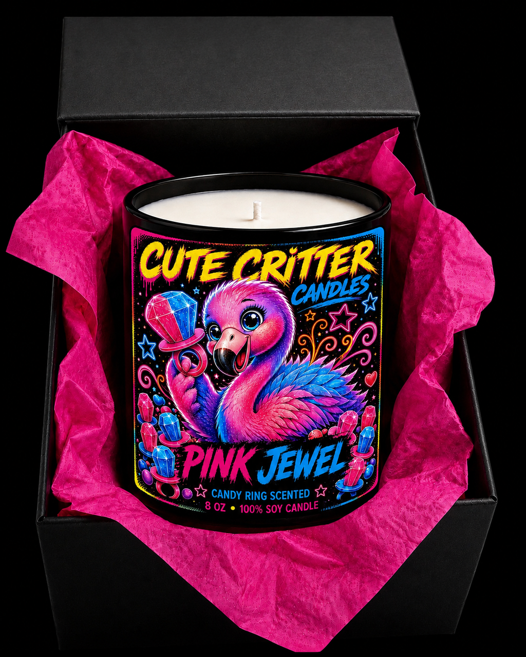Pink Jewel - Candy Ring