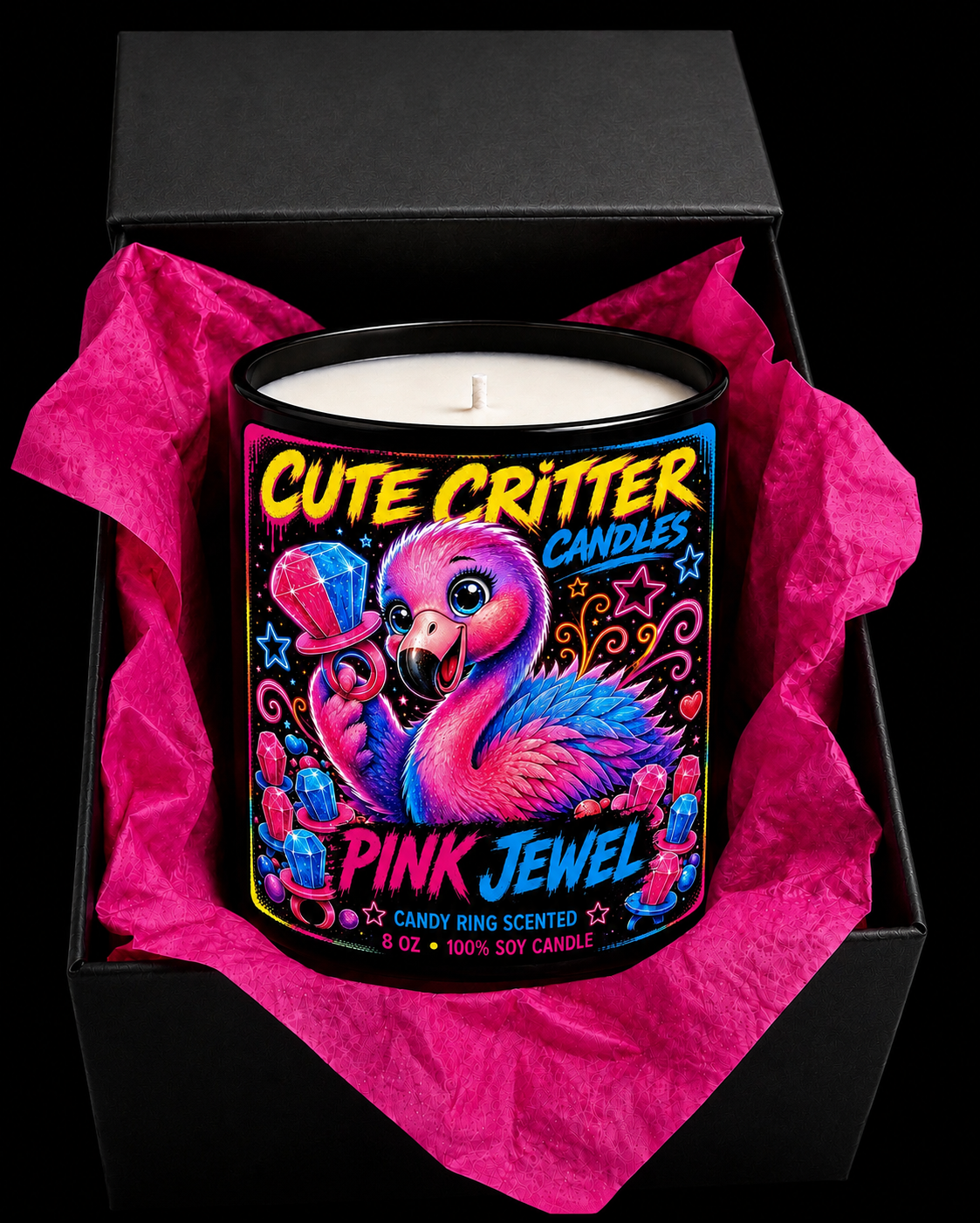 Pink Jewel - Candy Ring