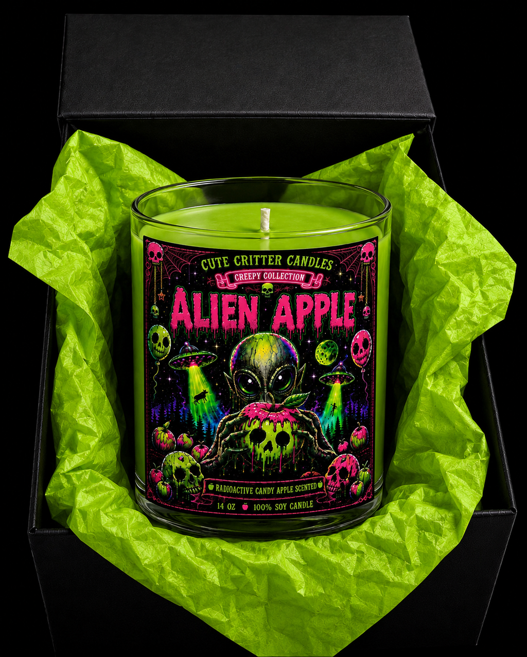 Alien Apple - Green Candy Apple
