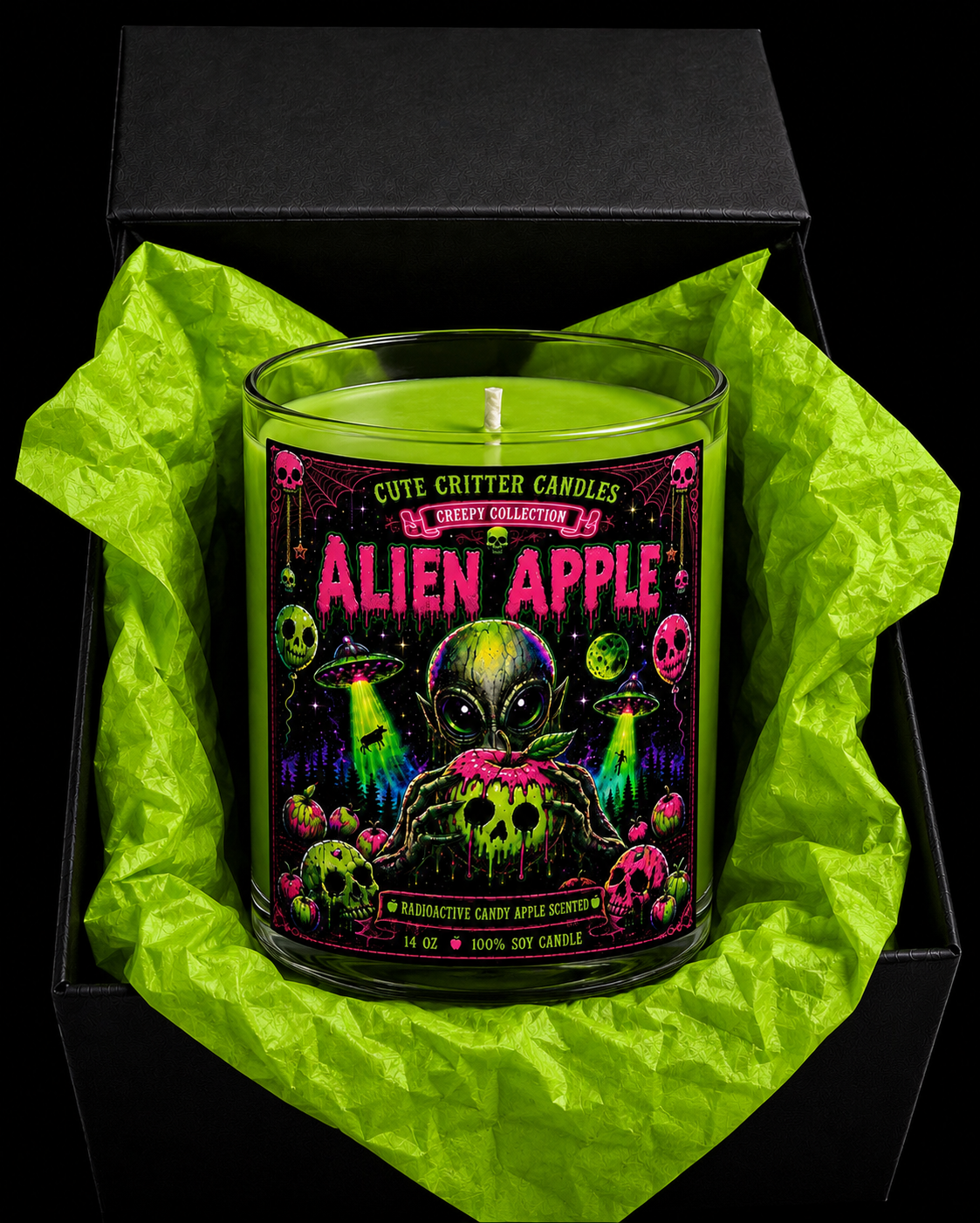 Alien Apple - Green Candy Apple