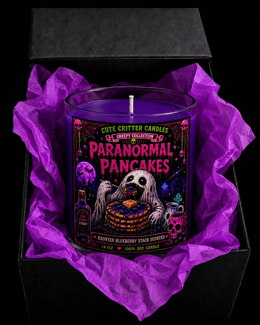 Paranormal Pancakes - Blueberry Pancake