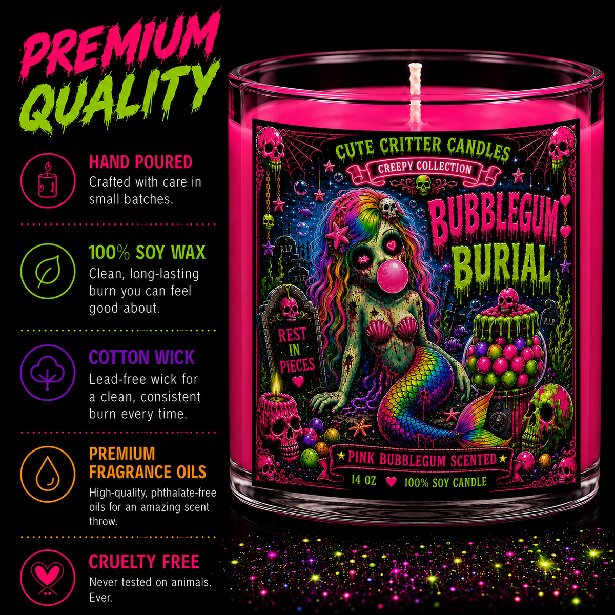 Bubblegum Burial - Pink Bubblegum