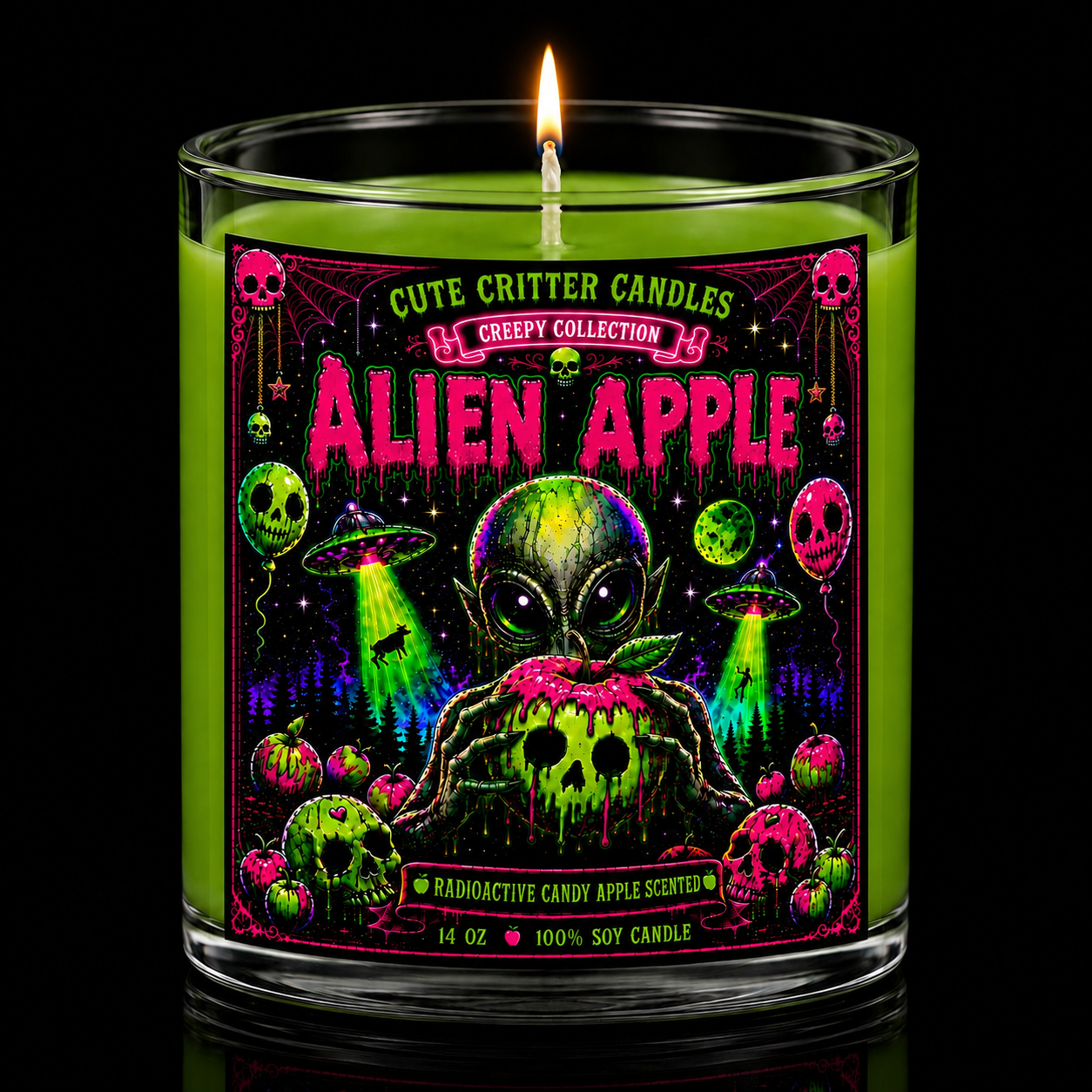 Alien Apple - Green Candy Apple