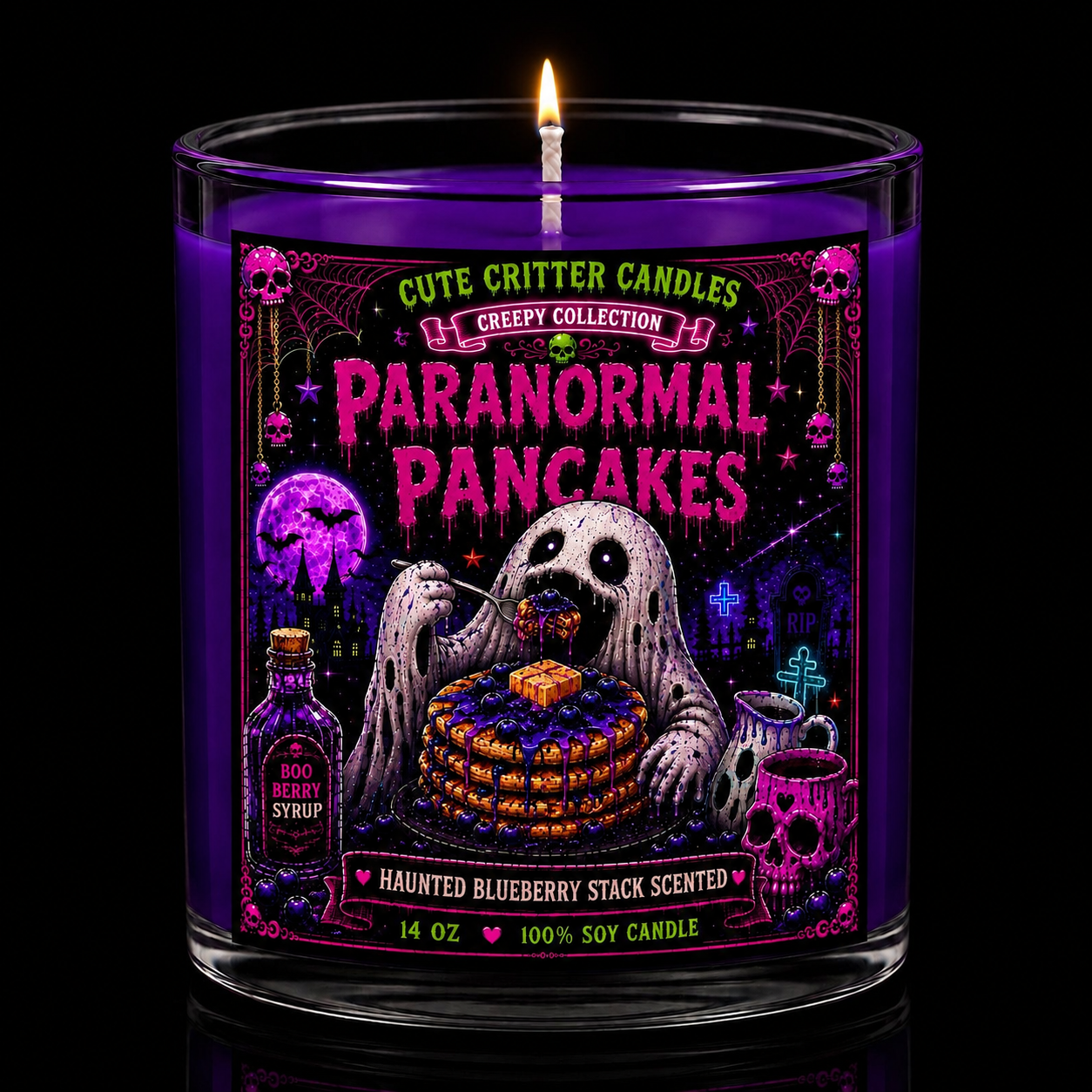 Paranormal Pancakes - Blueberry Pancake